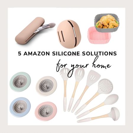 Silicone solutions... 5 Amazon finds made from silicone that are must haves for everyday living !  From kitchen to beauty, these are everyday simple life solutions. 

#kitchenhacks #momhacks #beautyhacks 

#LTKhome