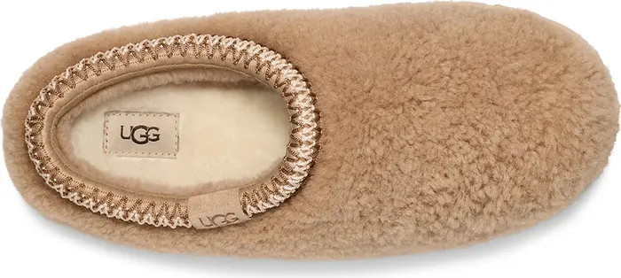 Tazz Maxi Curly Genuine Shearling Platform Slipper (Women) | Nordstrom Rack