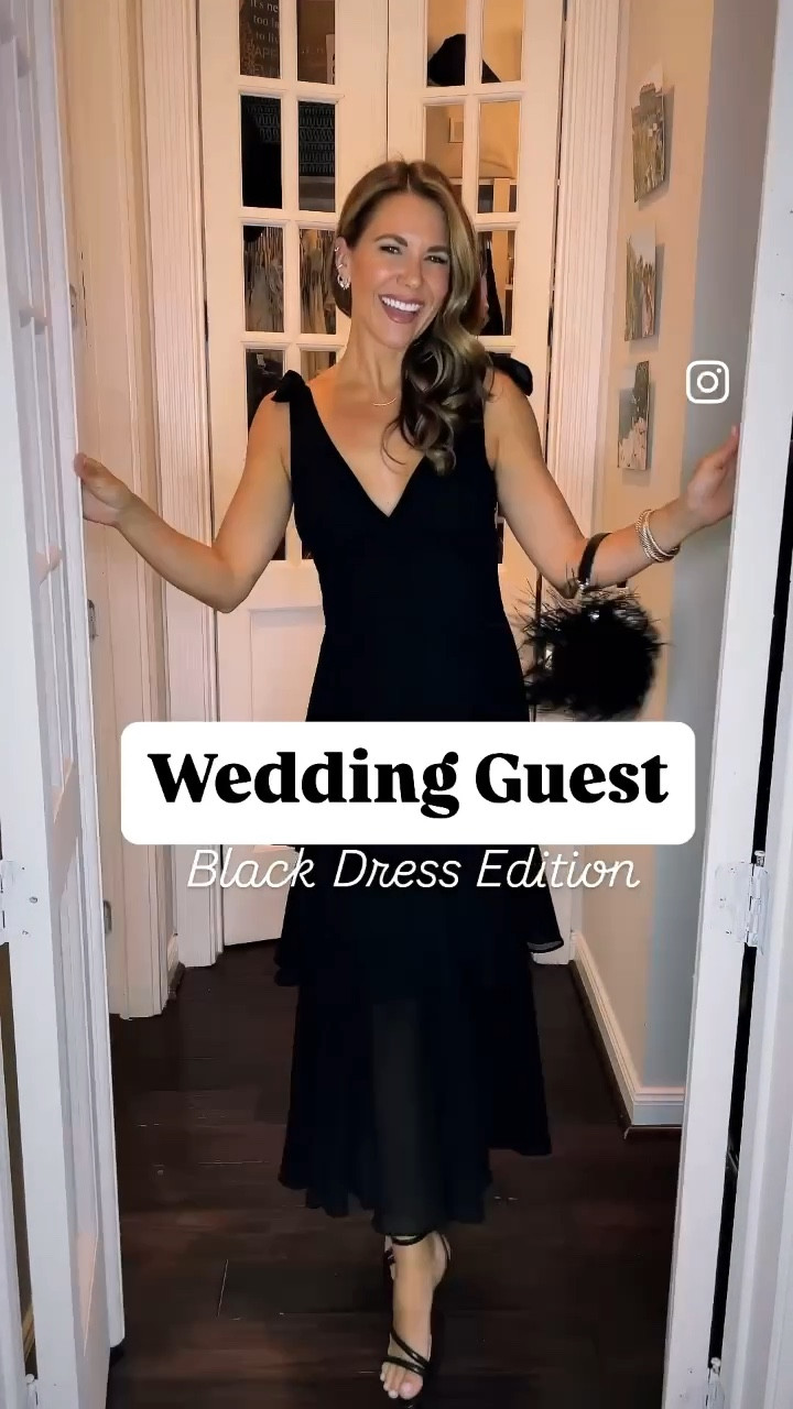 The most beautiful black dresses for the wedding or event, all run tts 

#LTKParties #LTKSeasonal