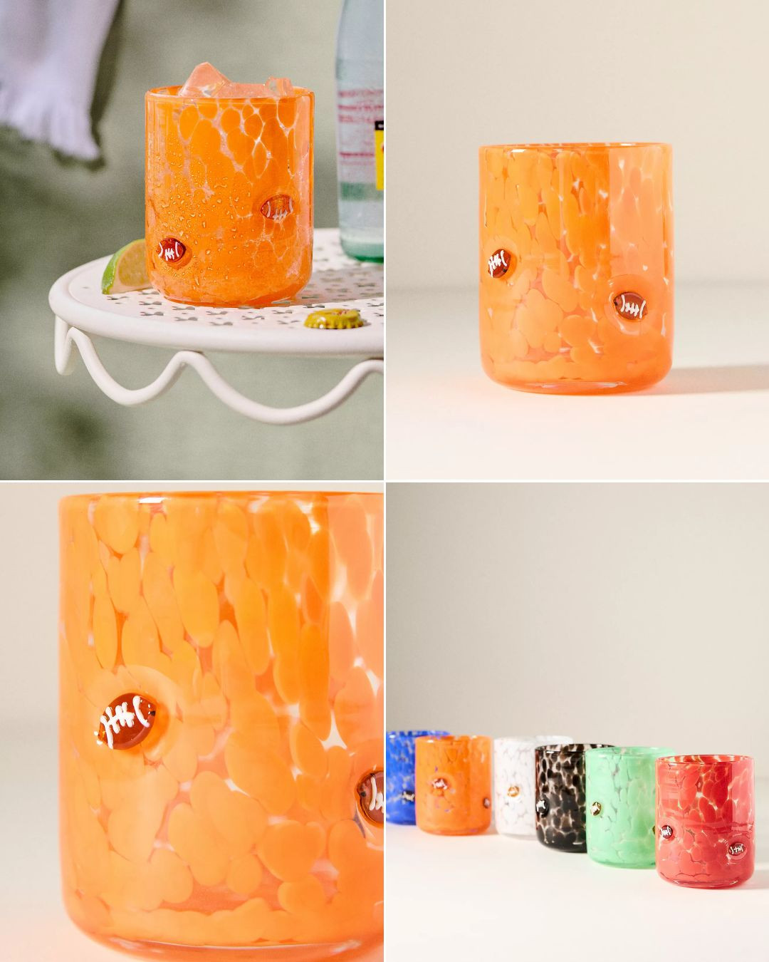 football icon glasses! come in many different colors for your favorite teams! 

 #LTKHome