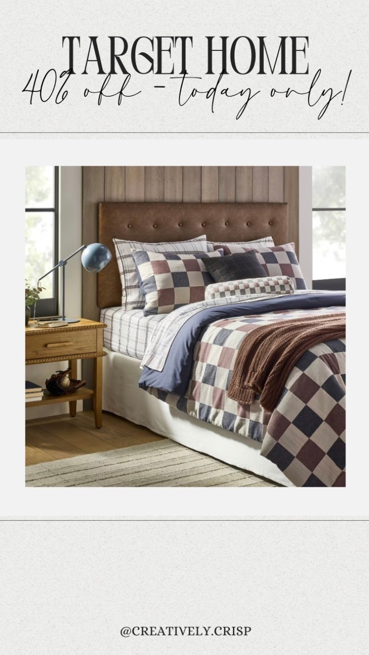 This would be such cute bedding in a boys bedroom! 🤎 comes in full & twin/twinXL sizes 

Target home, target finds, boys bedroom, kids bedroom , kids bedroom bedding, toddler room, tween room, teen bedroom