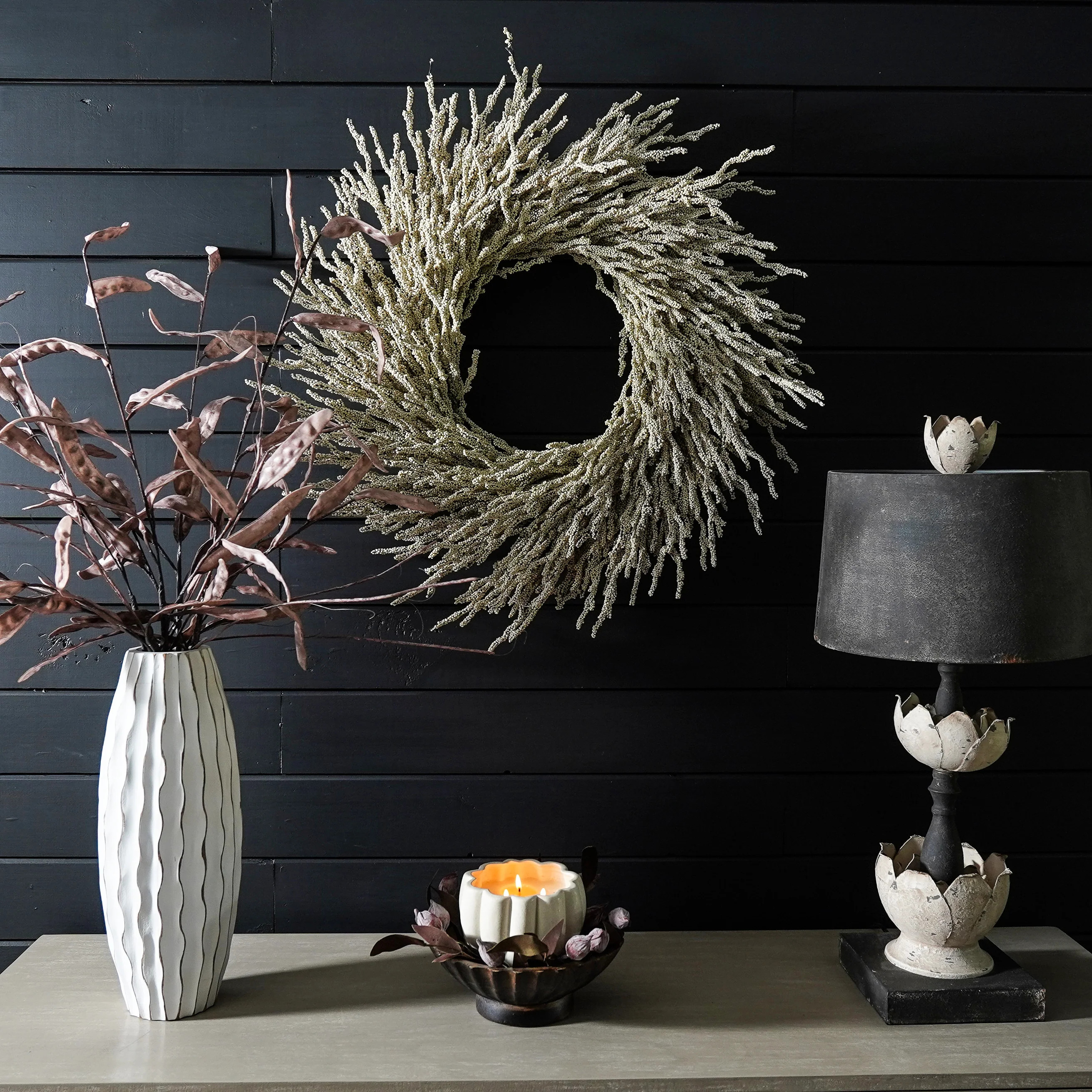 Ceramic Pumpkin Jar Candle | Large | MJHome