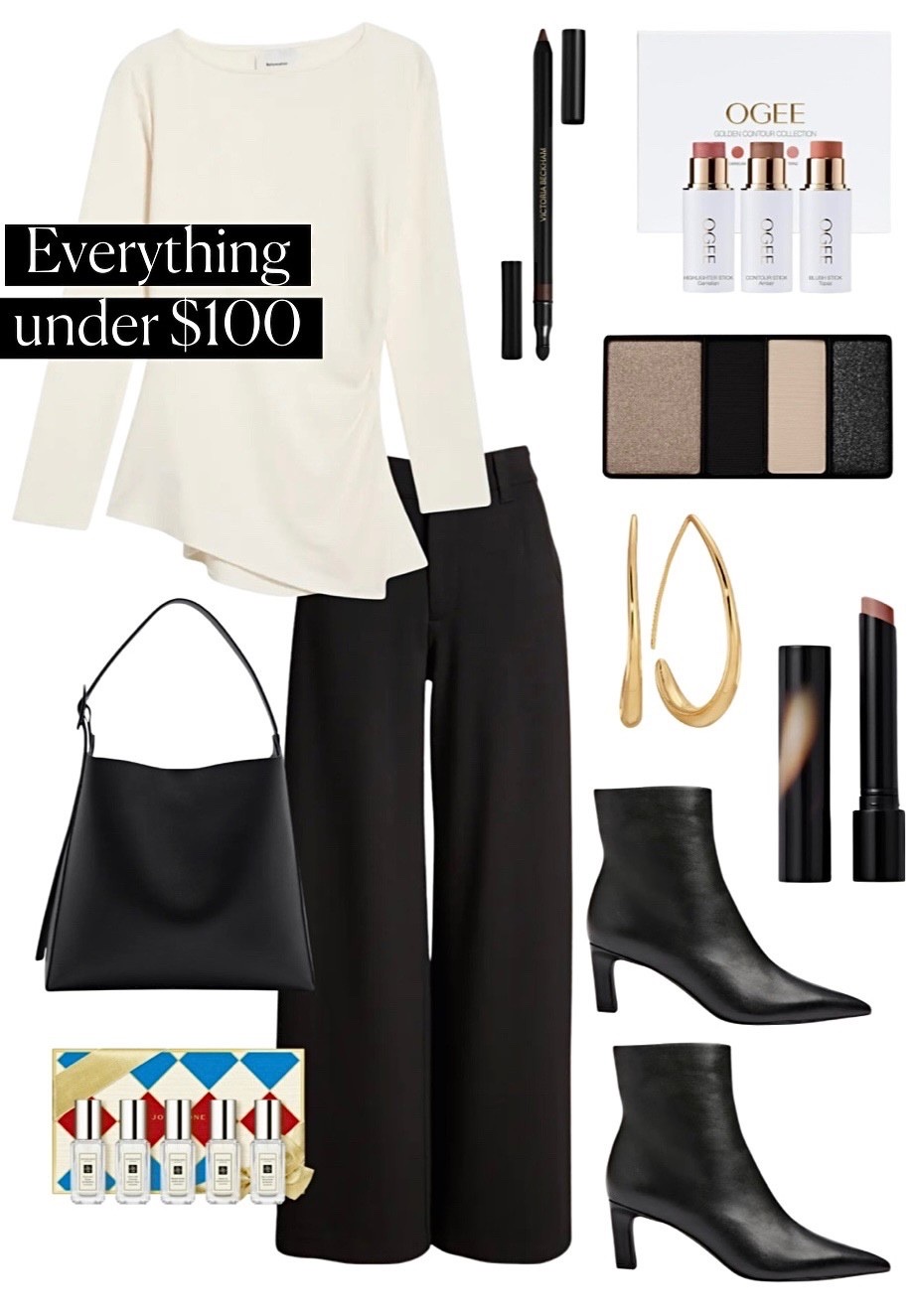 Under $100 outfit
Black pants 
Black boots 
Hobo bag #LTKFindsUnder100 

#LTKOver40 #LTKSeasonal
