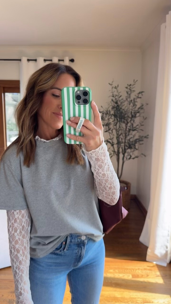 Seven on Saturday. 7 items not to miss!
XS lace tee / 
Green flats tts / jeans tts- 25 / XS cardigan sweater / card case 25% off! / XS Athleisure pants

#LTKootd #LTKmomlife #LTKOver40

#LTKootd #LTKmomlife