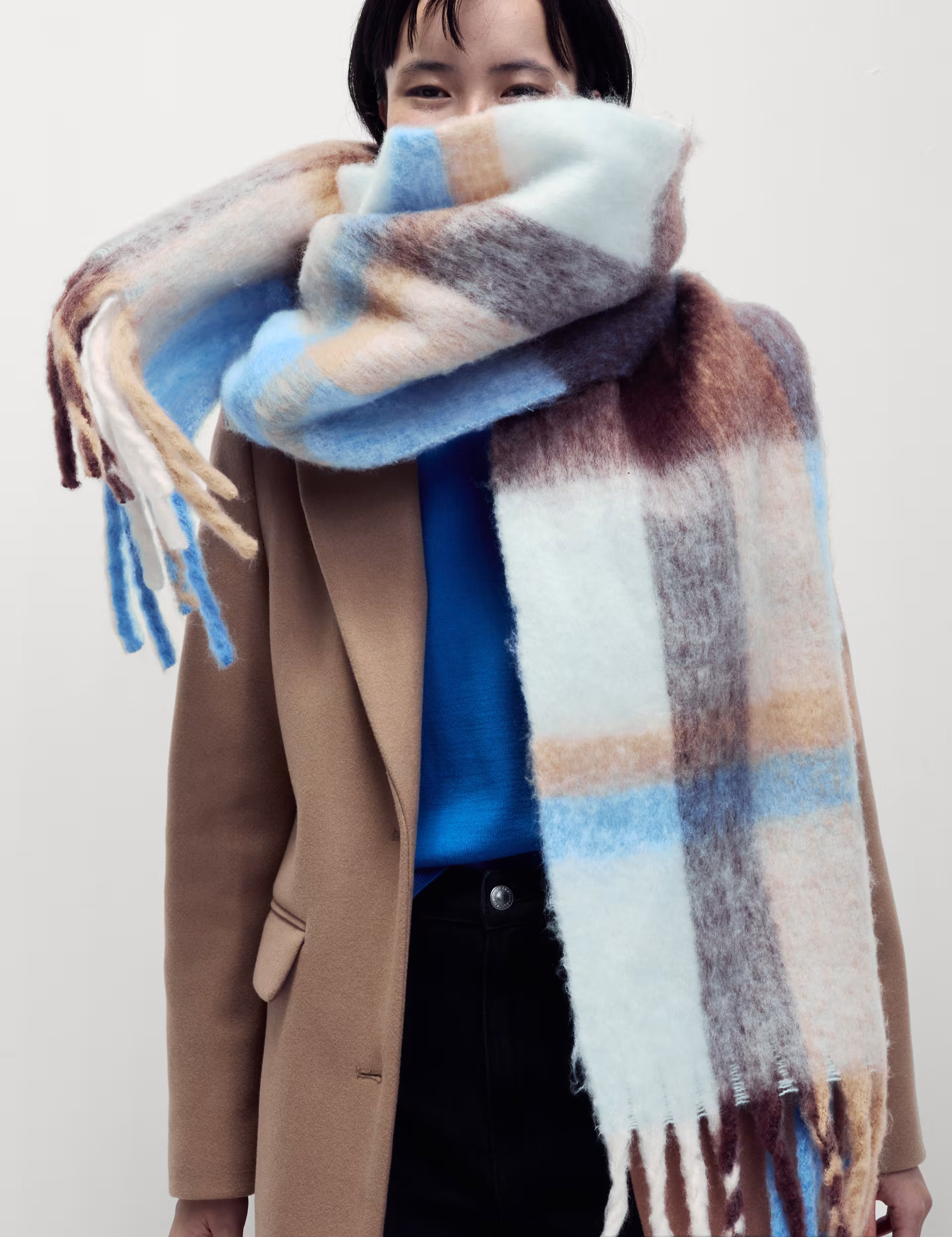 Checked Scarf | Marks & Spencer (UK)