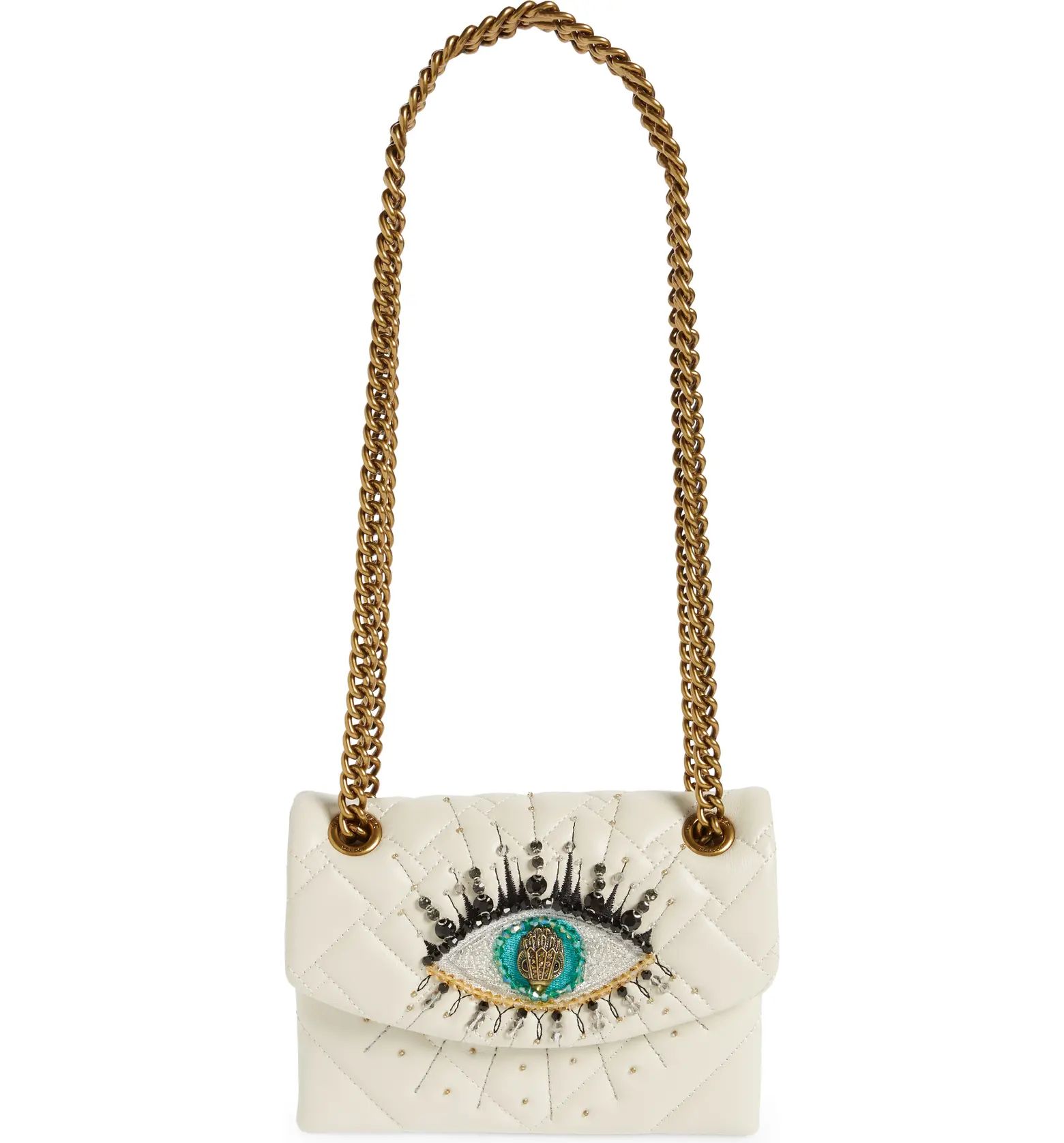 Mini Kensington Eye Quilted Leather Crossbody Bag | Nordstrom