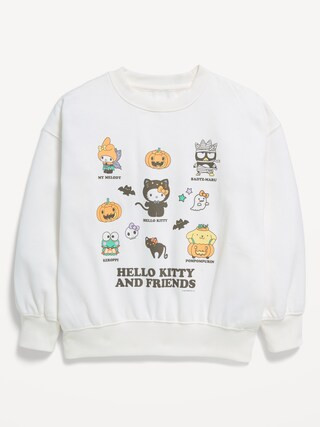Hello Kitty® Oversized Graphic Tunic Sweatshirt for Girls | Old Navy (CA)
