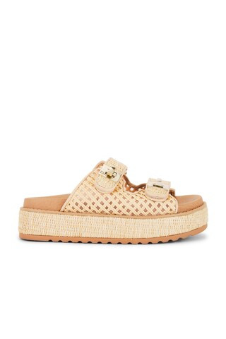 Steve Madden Bigschmona Sandal in Natural Raffia from Revolve.com | Revolve Clothing (Global)