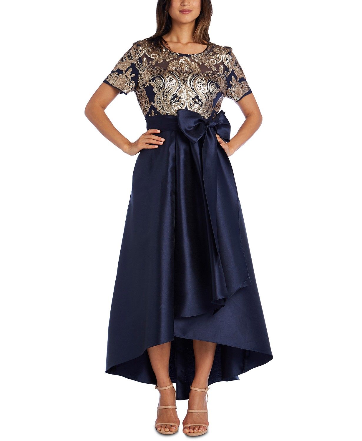 R & M Richards Sequined Ballgown & Reviews - Dresses - Women - Macy's | Macys (US)