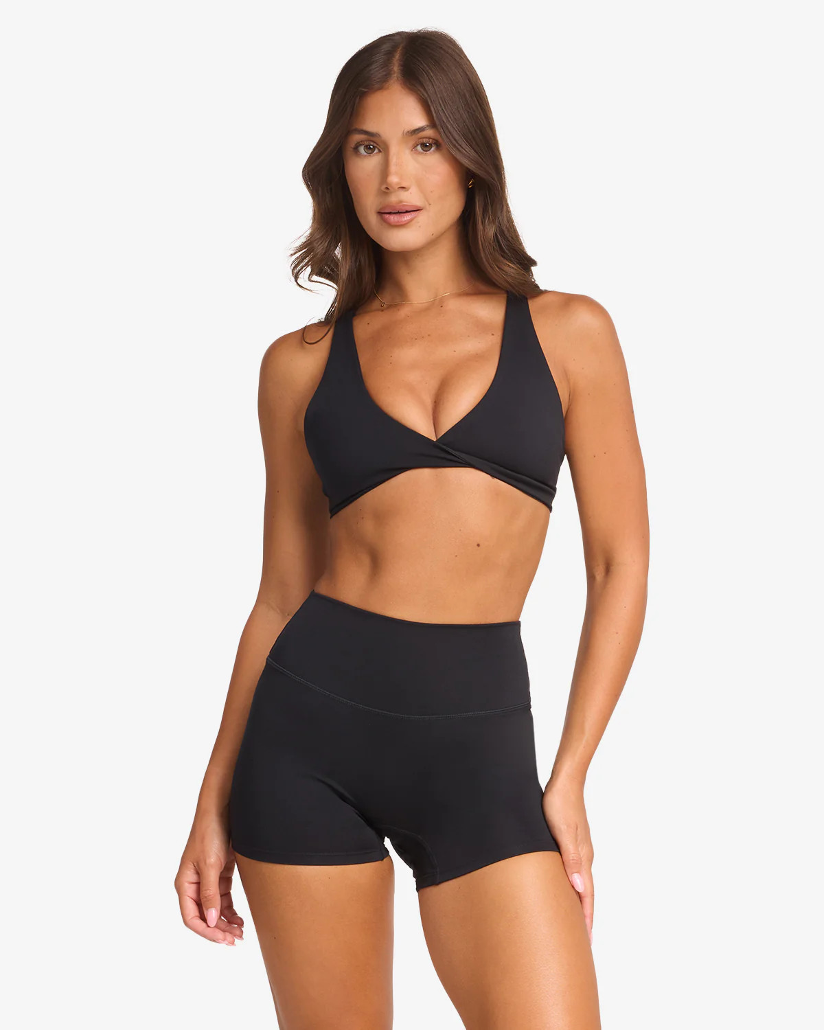 Serenity Sierra Crop | Black | Crop Shop Boutique US