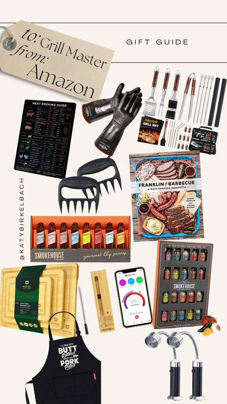 Gift guide for the grill master you’re shopping for! All from Amazon! 

#LTKGiftGuide #LTKmens #LTKHoliday