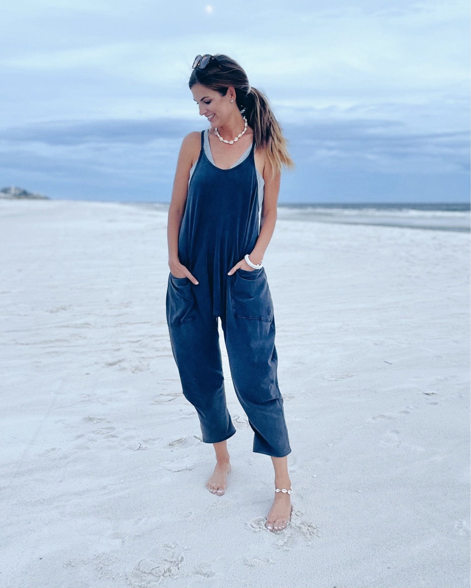 Tall-friendly jumpsuit that doubles as a swim coverup! I have XS.

#LTKOver40 #LTKSwim #LTKFindsUnder100