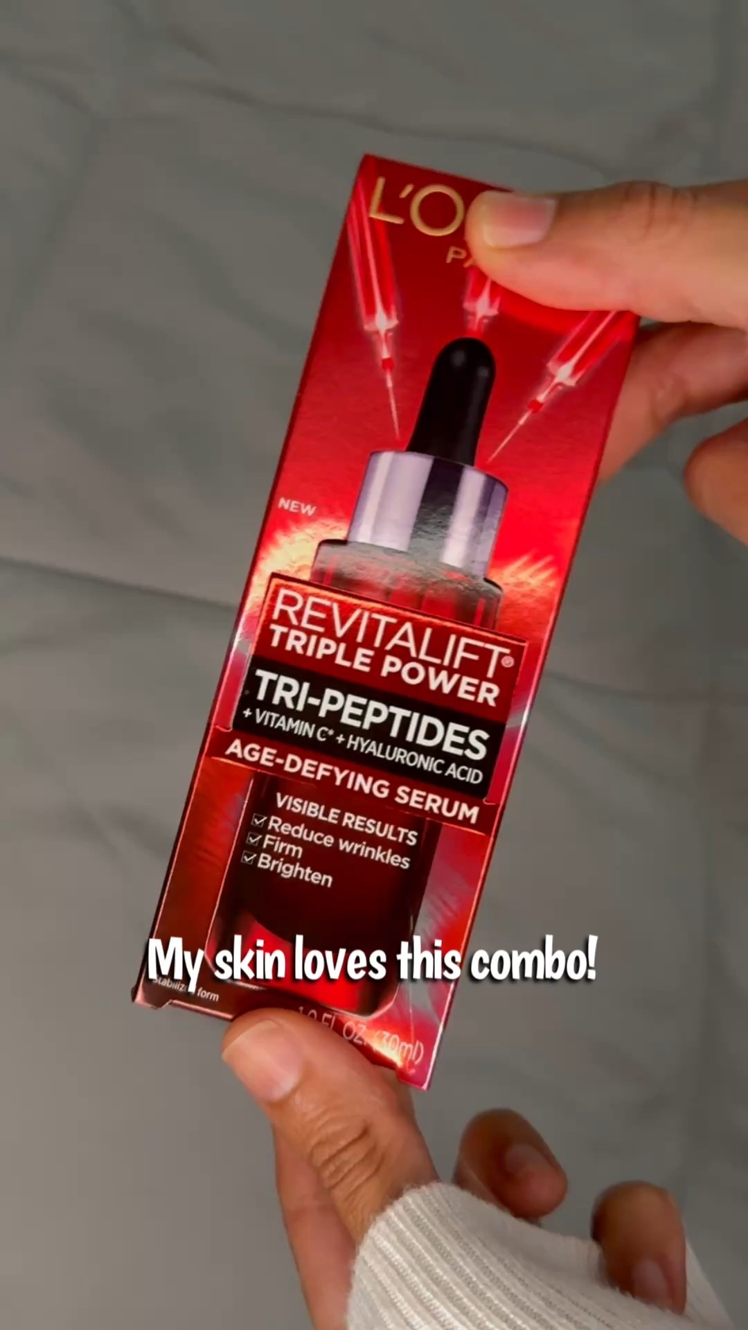 My skin has been loving this combo! The L’Oréal Paris Revitalift Triple Power Serum + Moisturizer are the perfect duo for smooth, firm, and radiant skin. I use the serum twice a day and follow with the moisturizer at night — and I wake up glowing ✨

L’Oreal Paris Revitalift serum, anti-aging skincare, brightening serum, firming face serum, best drugstore skincare, hydrating face moisturizer, night skincare routine, skincare duo, glowing skin routine, face and neck serum

#LTKBeauty #LTKWedding #LTKOver40