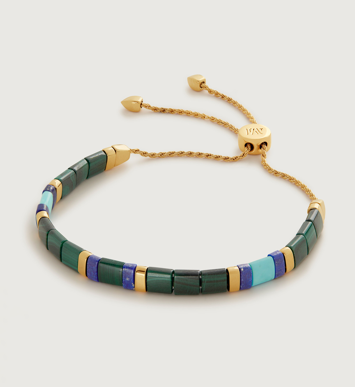 Delphi Multi Gemstone Friendship Bracelet | Monica Vinader (Global)