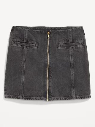 Mid-Rise OG Jean Mini Skirt | Old Navy (US)