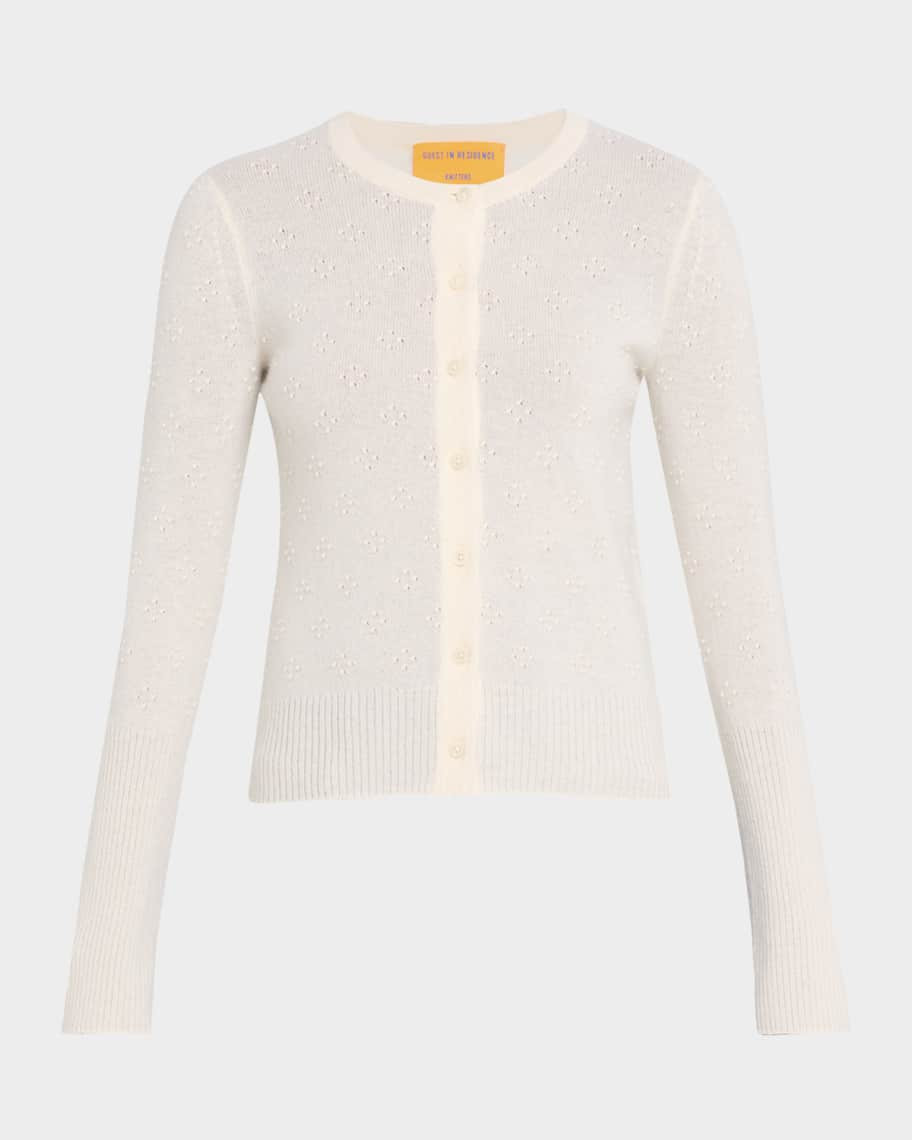 Guest in Residence Compass Jane Cashmere Cardigan | Neiman Marcus