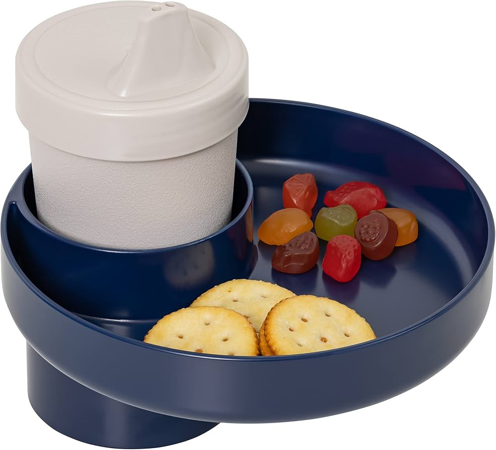Travel Tray Round, USA Made Easily Convert Your existing Cup Holder to a Tray and Cup Holder for ... | Amazon (US)