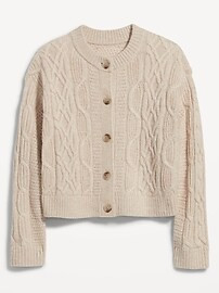 Cable-Knit Cardigan Sweater for Women | Old Navy (US)