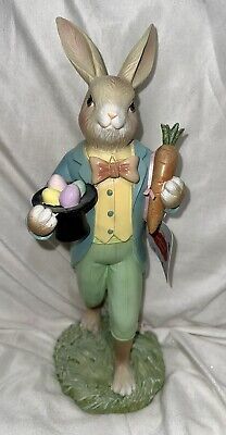 NWT Cottontail Lane Easter Mad Hatter Bunny 16” Figure W/ Carrot & Eggs VIRAL  | eBay | eBay US