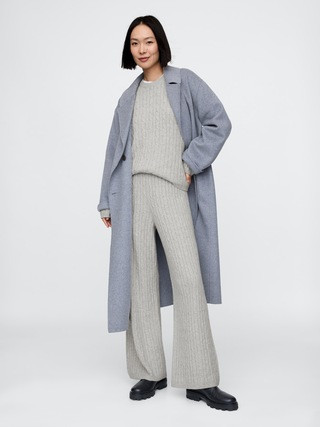 CashSoft Cable-Knit Sweater Pants | Gap (CA)