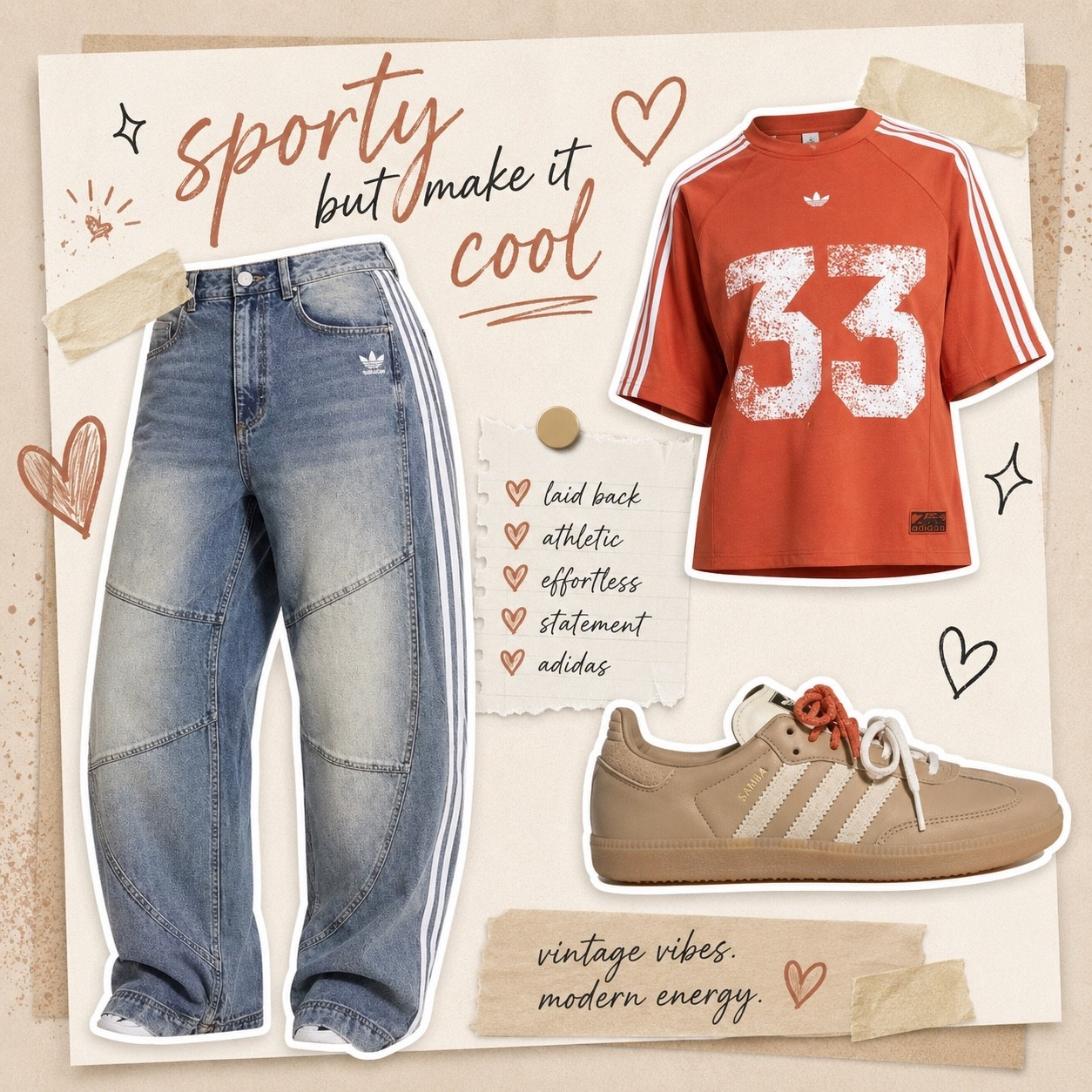 Sporty but make it cool! Theses @adidas pieces look great together and are the perfect transition into fall! 

#outfitinspo #styleinspo #backtoschool

#LTKootd