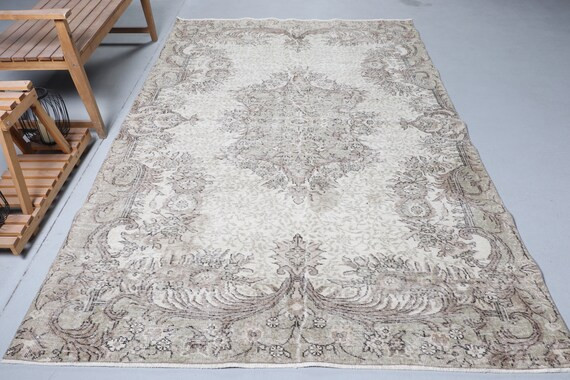 Large Rug Turkish Rug Vintage Rug Antique Carpet 72x111 | Etsy | Etsy (US)