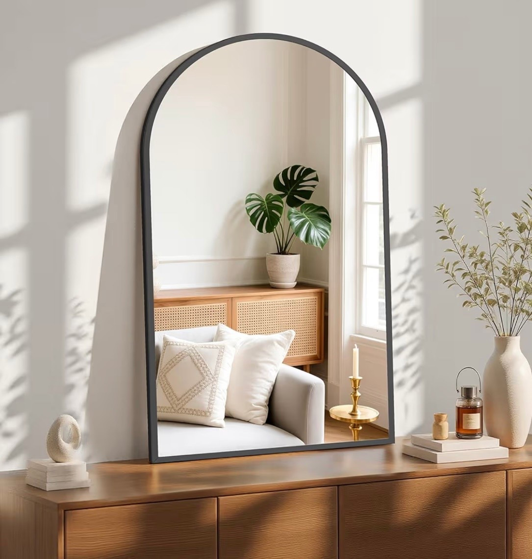 Love a good arch mirror and this one from Amazon is such a steal! Under $40 for this quality and size 🥰

#LTKSaleAlert #LTKHome #LTKdayinmylife