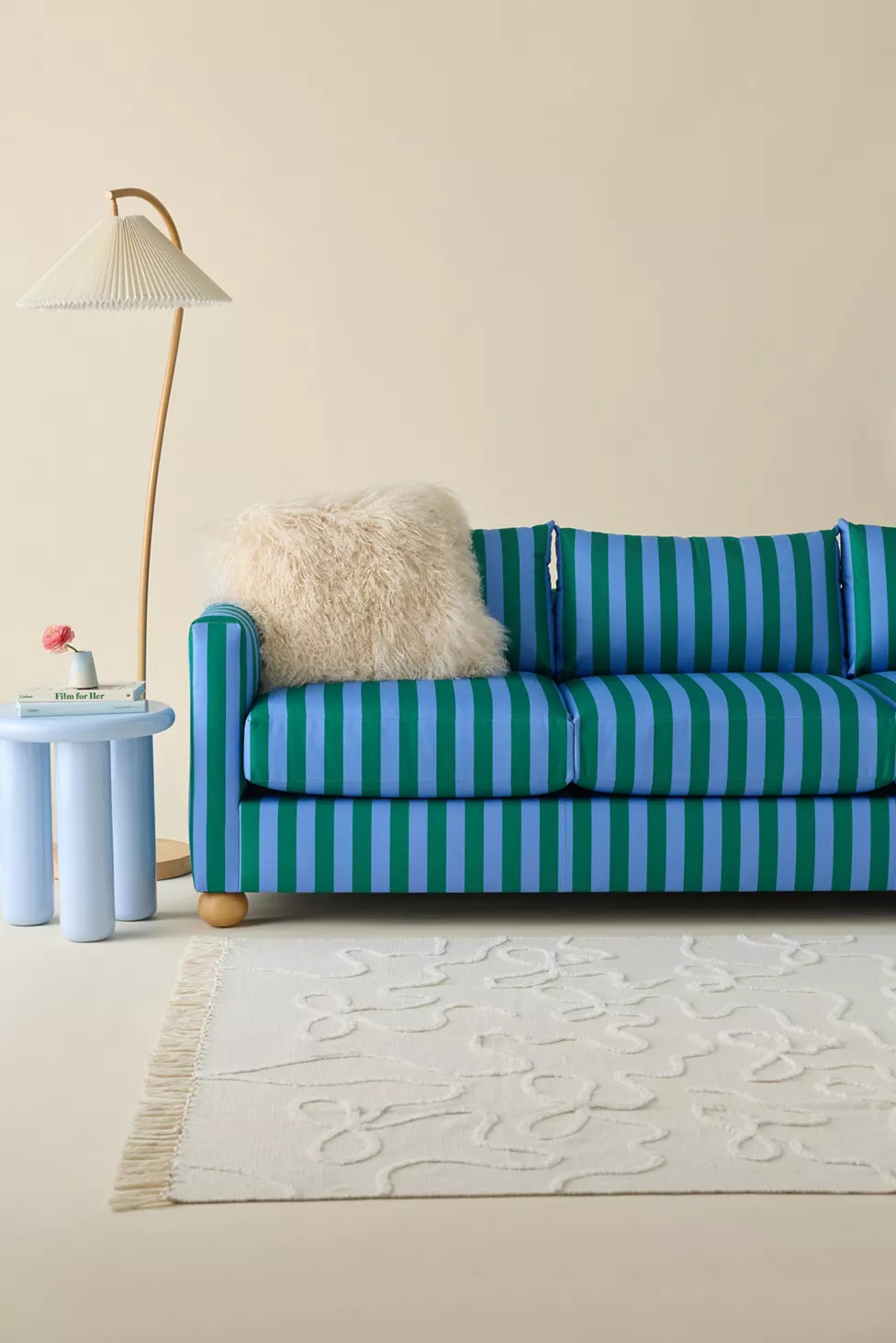 Chamberlin Striped Patterned Sofa | Urban Outfitters (US and RoW)
