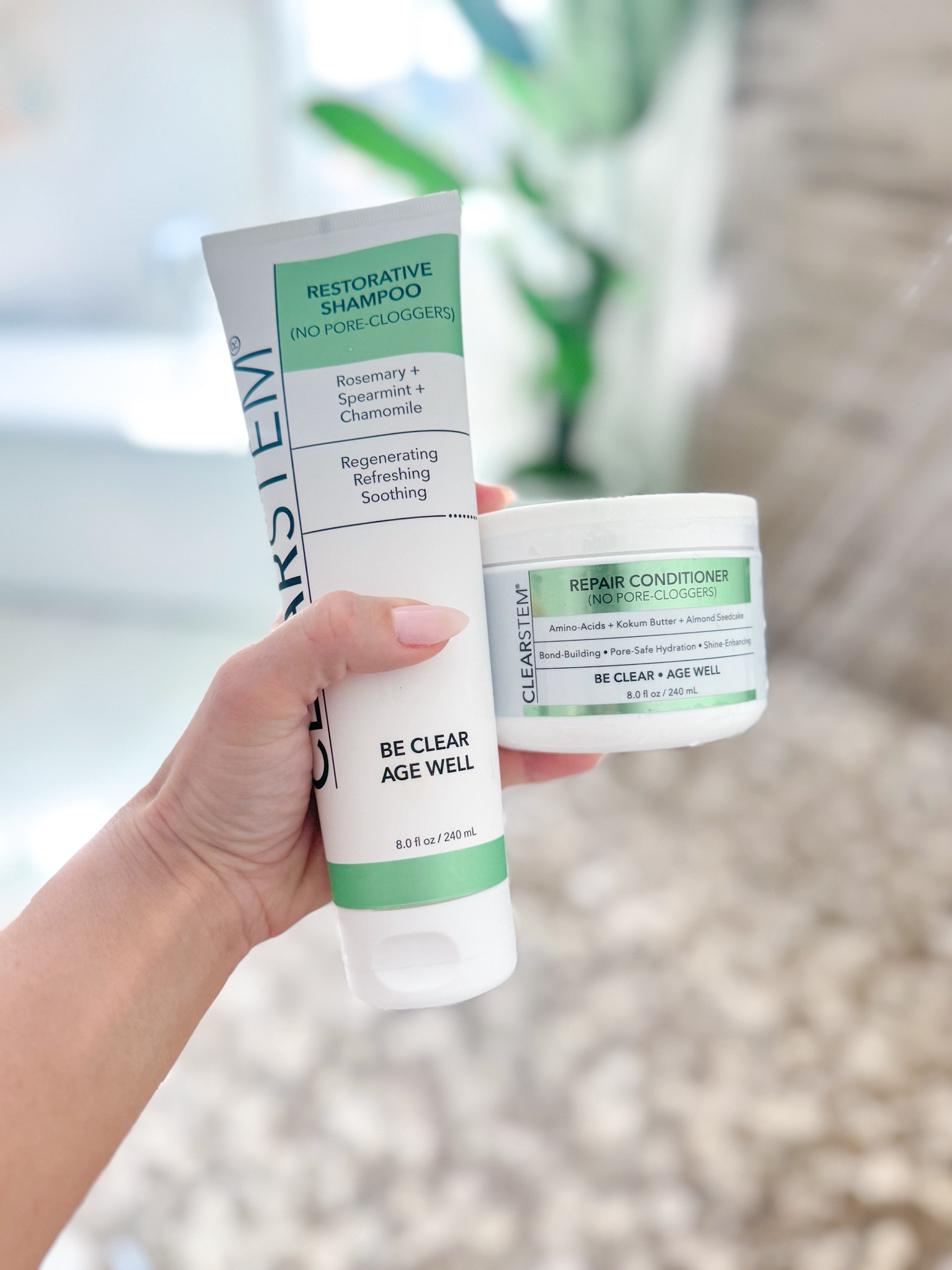 Anyone else struggle with finding shampoo and conditioner that doesn’t clog pores? 😩  My search is finally over!  I’m loving Clearstem’s products.  They’re clean ingredients are a game changer! Made without SLS, which I’m sensitive to, is so important to me. 

SLS, or Sodium Lauryl Sulfate, is a common ingredient in many personal care and cleaning products. While it’s effective at creating lather and cleaning, there are some concerns about its potential health effects. Here’s a breakdown of what you should know:   

Potential Concerns:

Skin Irritation: SLS can strip the skin of its natural oils, leading to dryness, irritation, and even allergic reactions, especially in people with sensitive skin or conditions like eczema.   
Eye Irritation: Similar to skin irritation, SLS can also irritate the eyes, causing redness and discomfort.   

Contamination: During the manufacturing process, SLS can be contaminated with small amounts of ethylene oxide and 1,4-dioxane, both of which are classified as possible human carcinogens.   

#clearst #haircareroutine #skincare #haircare #cleaningredients #naturalproducts #nocomedogenic #hair