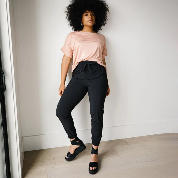 Destination Joggers, Black | Albion Fit