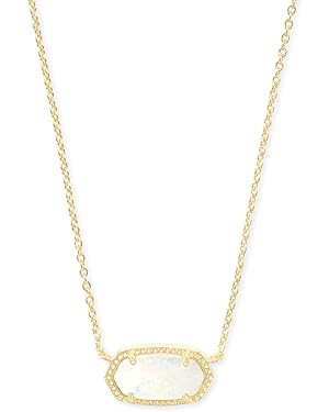Kendra Scott Elisa Pendant Necklace for Women, Fashion Jewelry, 14k Gold-Plated | Amazon (US)