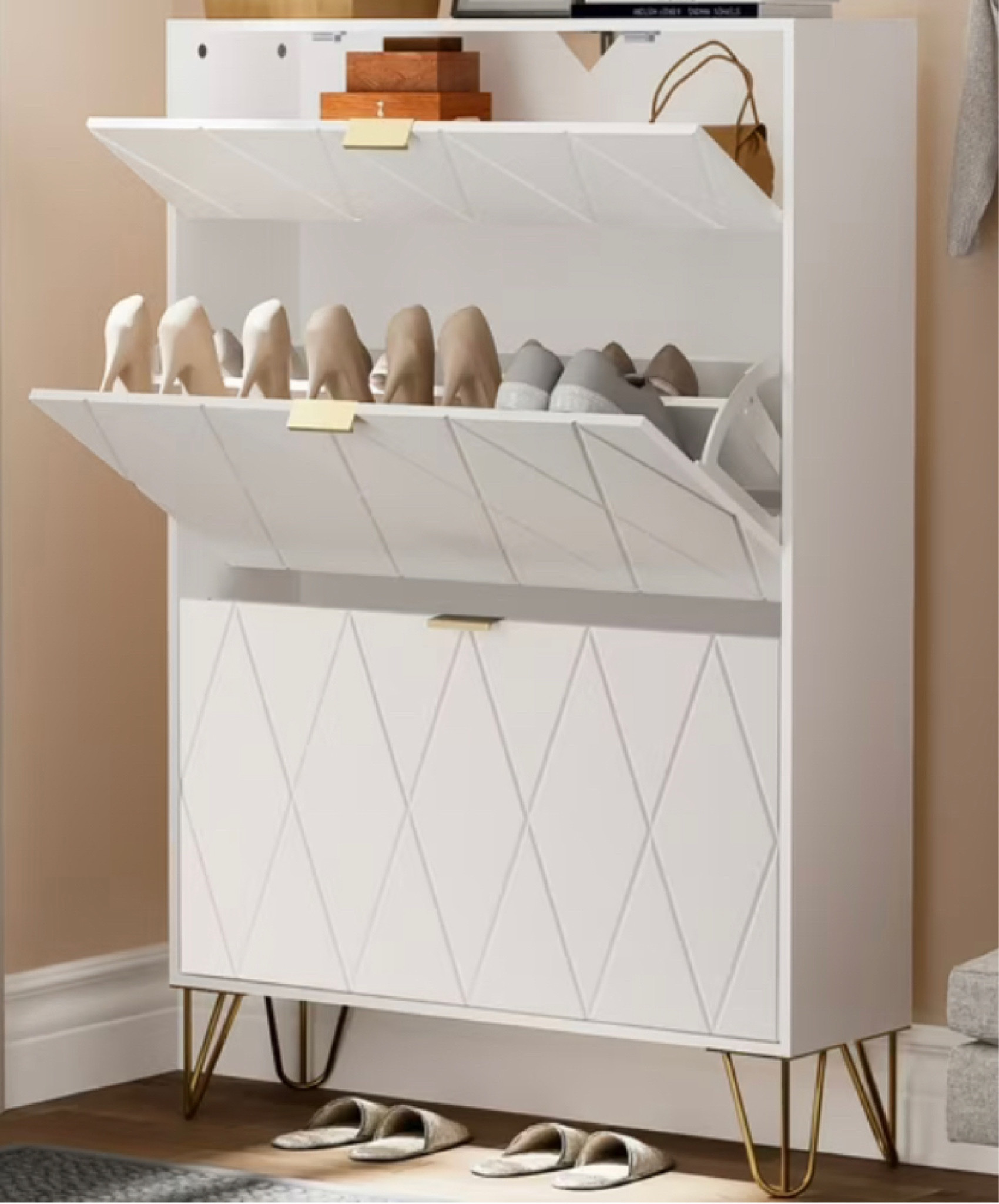 If you’re like me, you’ve been organizing and condensing all of January. This shoe storage unit is perfect for small spaces. We are a no shoes in the house fam, so this would be perfect for our mudroom or garage. It hides the things + it’s pretty 
:
On roll back under $150

#LTKhome #LTKfamily #LTKsalealert