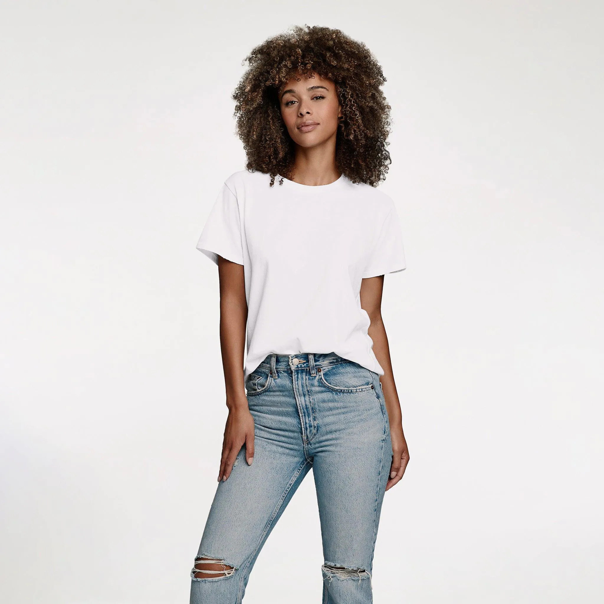 Women's Everyday T-Shirt - White - nuuds | nuuds
