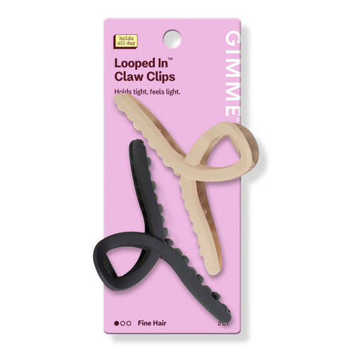Fine Hair - Black & Tan Claw Clips | Ulta