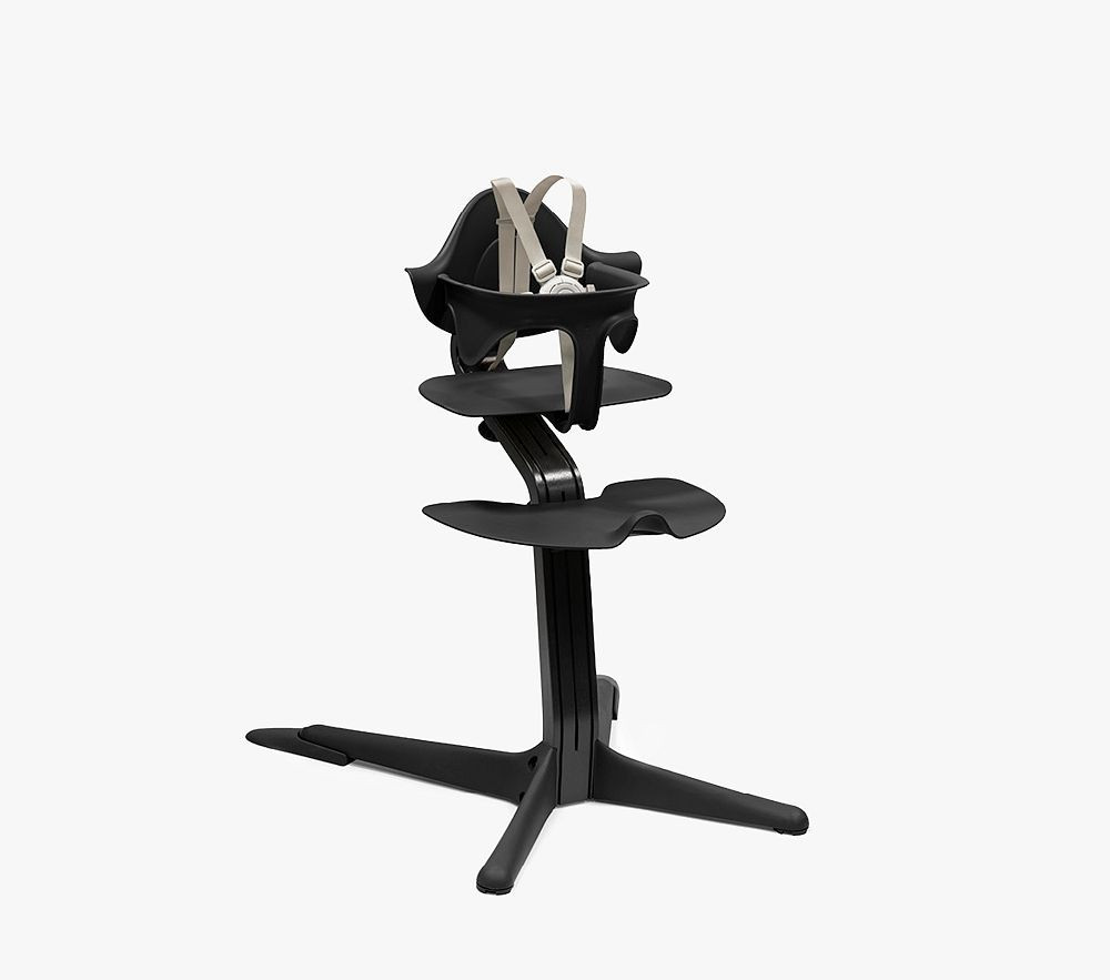 Stokke Nomi(R) High Chair Bundle, Black/Black | Pottery Barn Kids