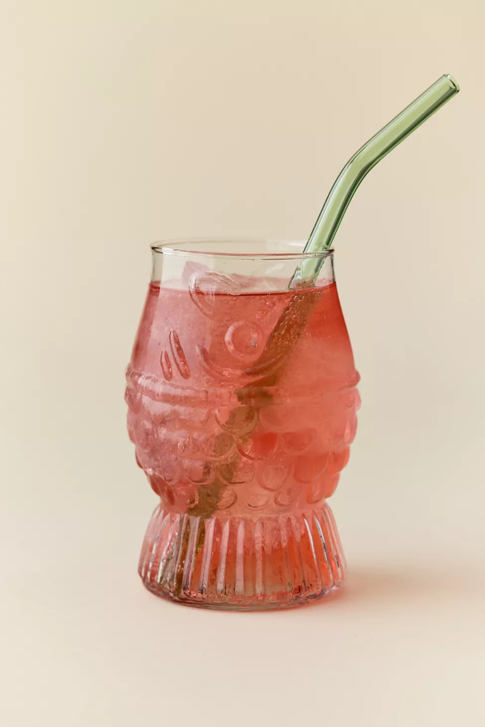 Pressed Fish Juice Glass | Urban Outfitters (US and RoW)
