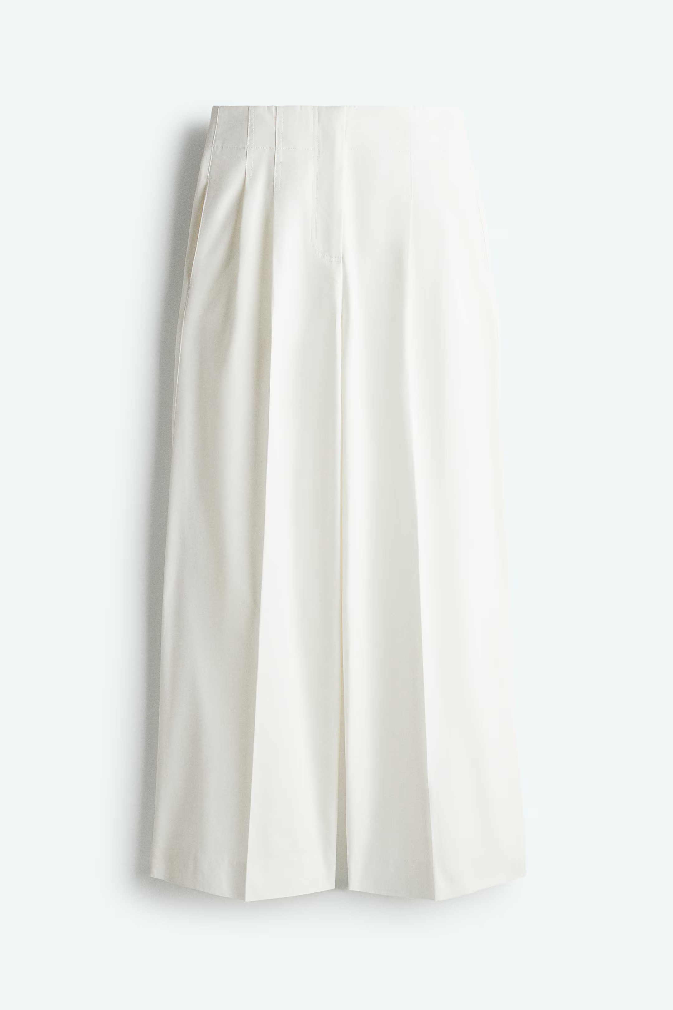 Pantalon à pinces en coton | H&M (FR, IT, ES, PT, BE)