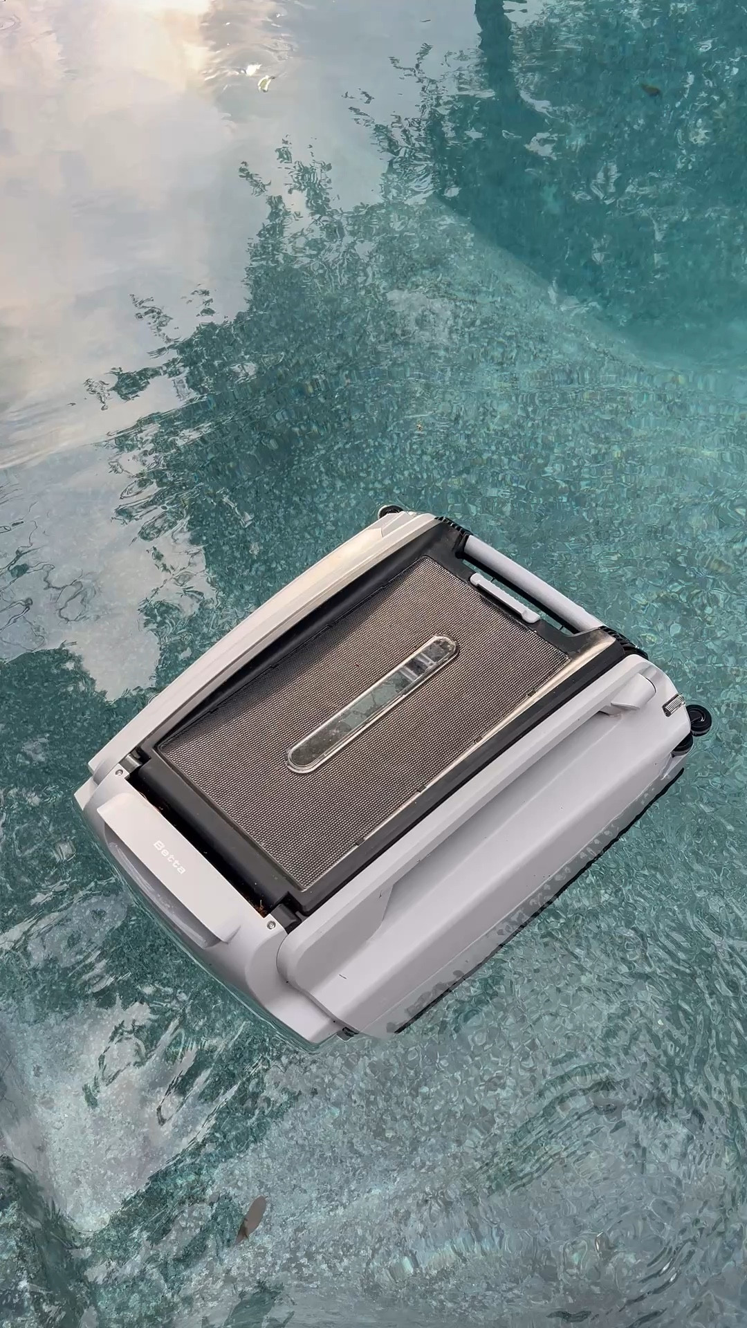 The best pool vacuum - Betta SE Solar Powered
Automatic Robotic Pool Surface
Skimmer Cleaner with 24/7
Continuous Cleaning Battery Power and Re-Engineered Twin Salt Chlorine Tolerant Motors

#LTKdayinmylife #LTKSeasonal #LTKHome