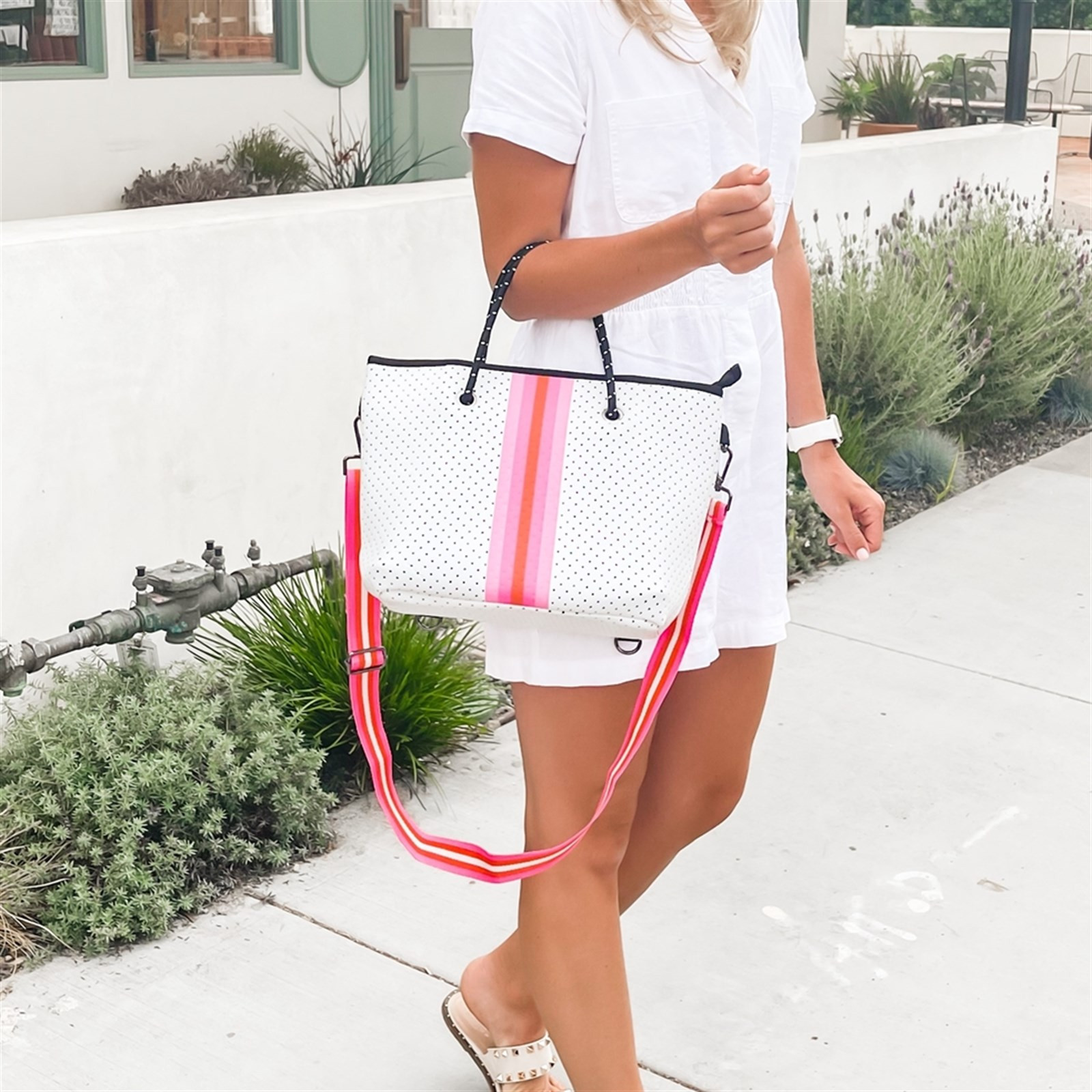 Neoprene Handbag & Wristlet | Jane