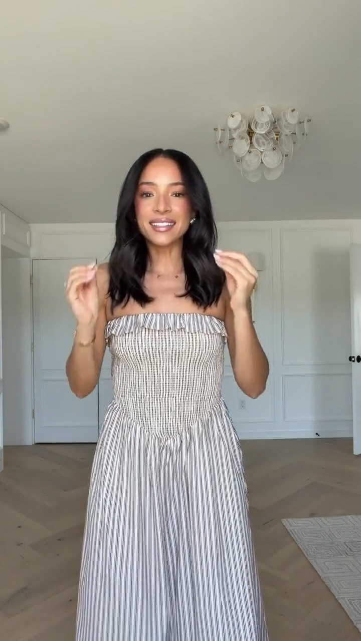 Buy one, get one 50% off Abercrombie!! Wearing size S smocked strapless maxi dress (has pockets!!) @abercrombie #abercrombiepartner

summer outfit, spring outfit, summer dress, spring dress, weekend outfit, date night outfit, vacation outfit, mom outfit, postpartum outfit 

#LTKmomlife #LTKSeasonal #LTKSaleAlert
