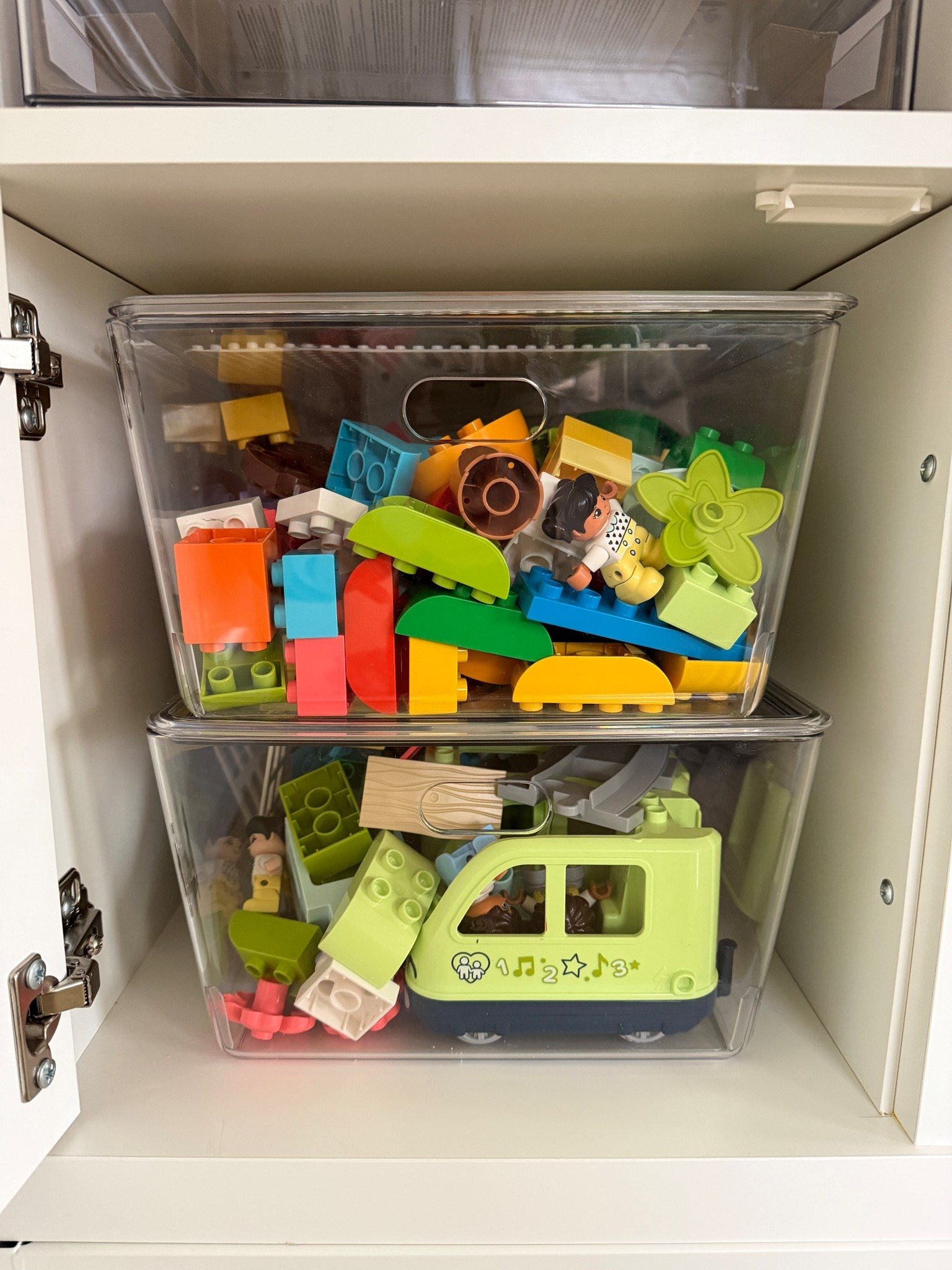 Lego storage organization!  I’ve tried a lot of different methods to store and organize Lego’s, and this is the best way - storing them in easy to access clear bins organized by brick type. 

Home organization, toy organization, Lego organization, toy storage, Lego storage, playroom organization, playroom toy storage, kids room, kids toy storage, tidy home 

#LTKHome #LTKKids #LTKmomlife