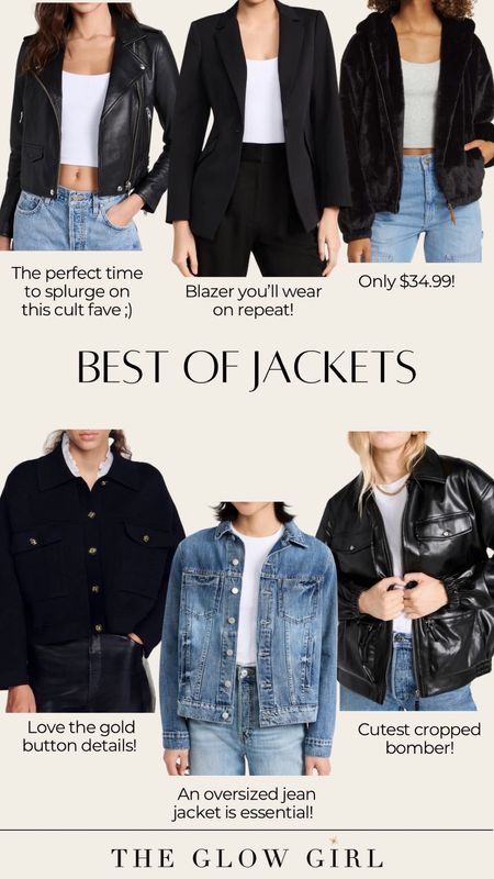 Best of Fall Jackets on sale now! All of your layering essentials.

#nordstromsale #shopbop #blackfriday

#LTKstyletip #LTKCyberWeek #LTKSeasonal