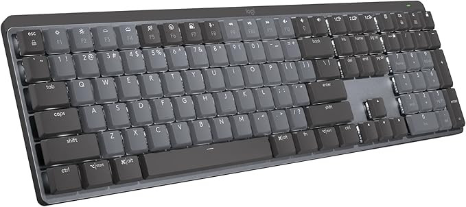 Logitech MX Mechanical Wireless Illuminated Performance Keyboard, Clicky Switches, Backlit Keys, ... | Amazon (US)