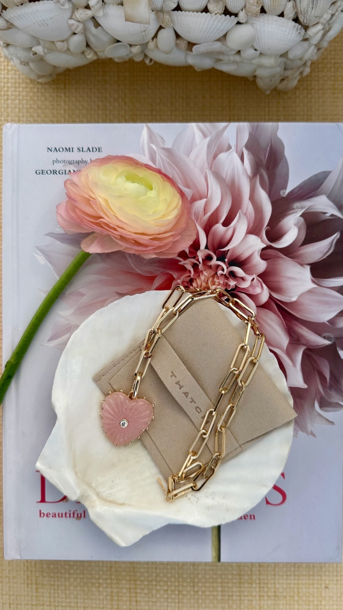 The most beautiful pink heart necklace 

#LTKdayinmylife