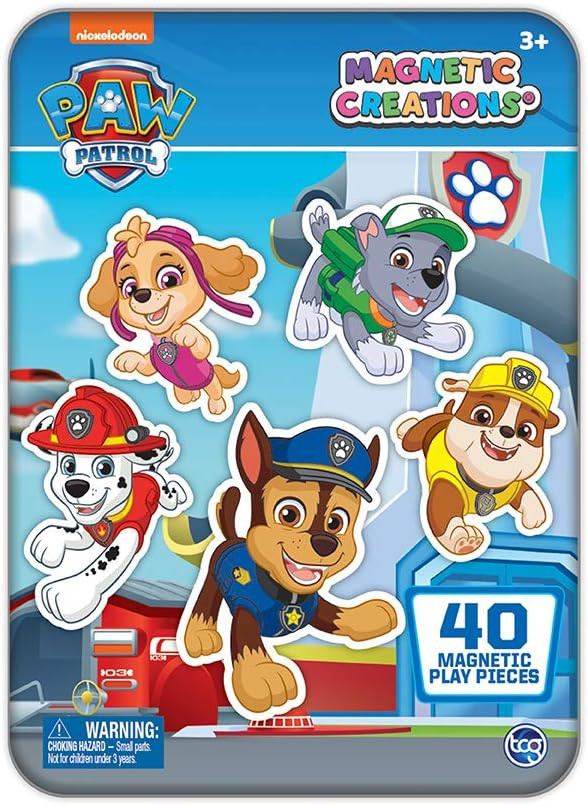 TCG Toys Paw Patrol Magnetic Creations Tin | Amazon (US)