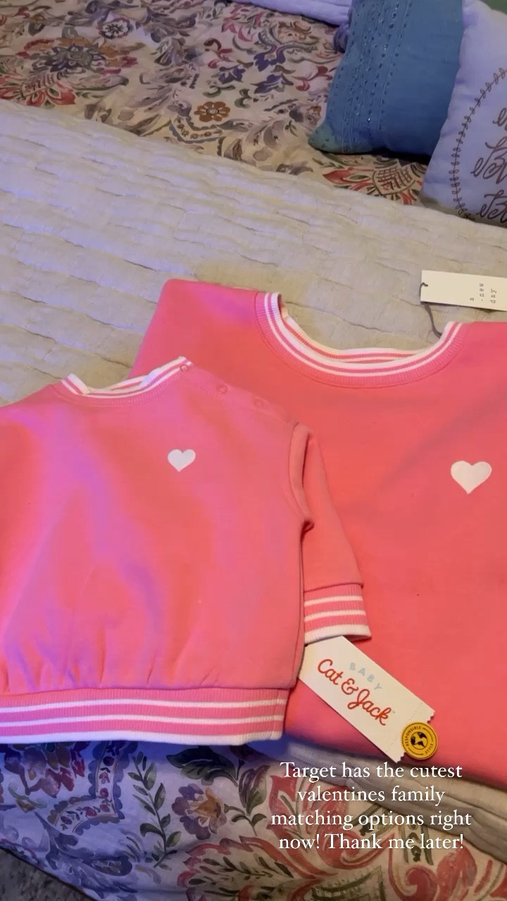Target family Valentine’s Day! 
#target #valentines #pink #matching #family 

#LTKkids #LTKbaby #LTKGiftGuide
