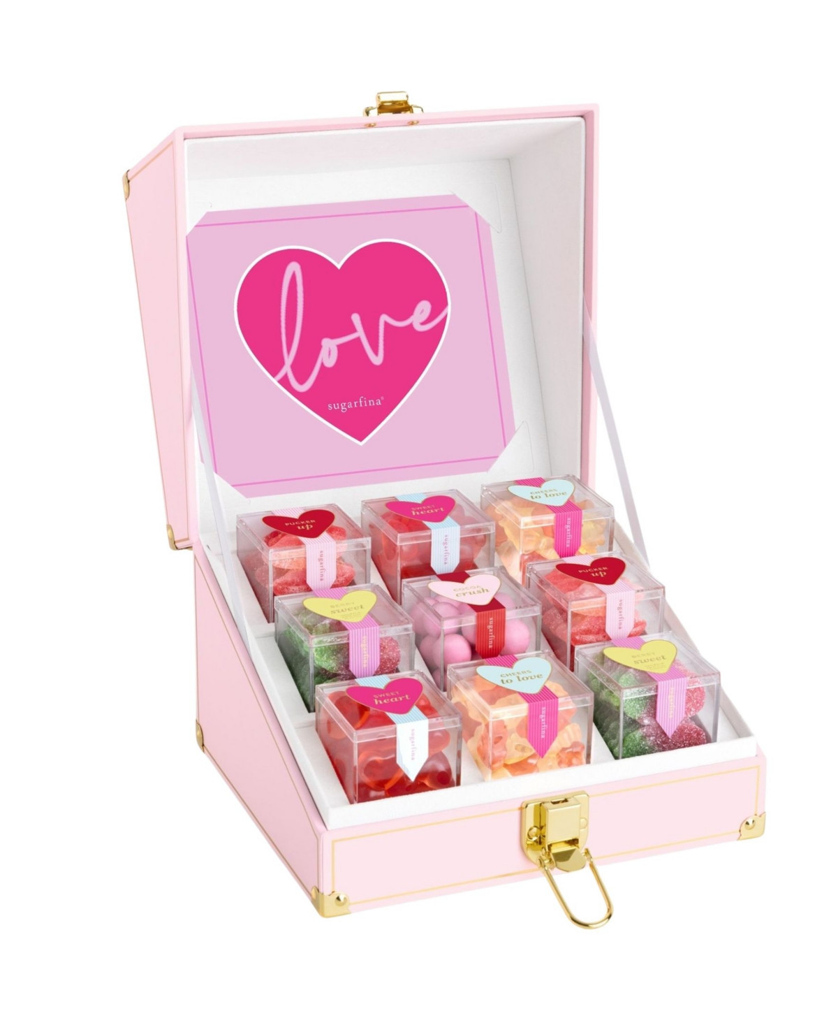 Sugarfina Valentine's Day Mini Trunk Box, 9-Pc. | Macy's