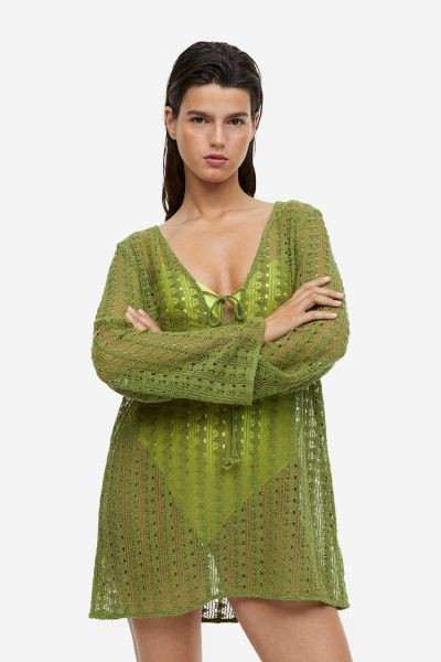 Crochet-look Beach Kaftan | H&M (US + CA)