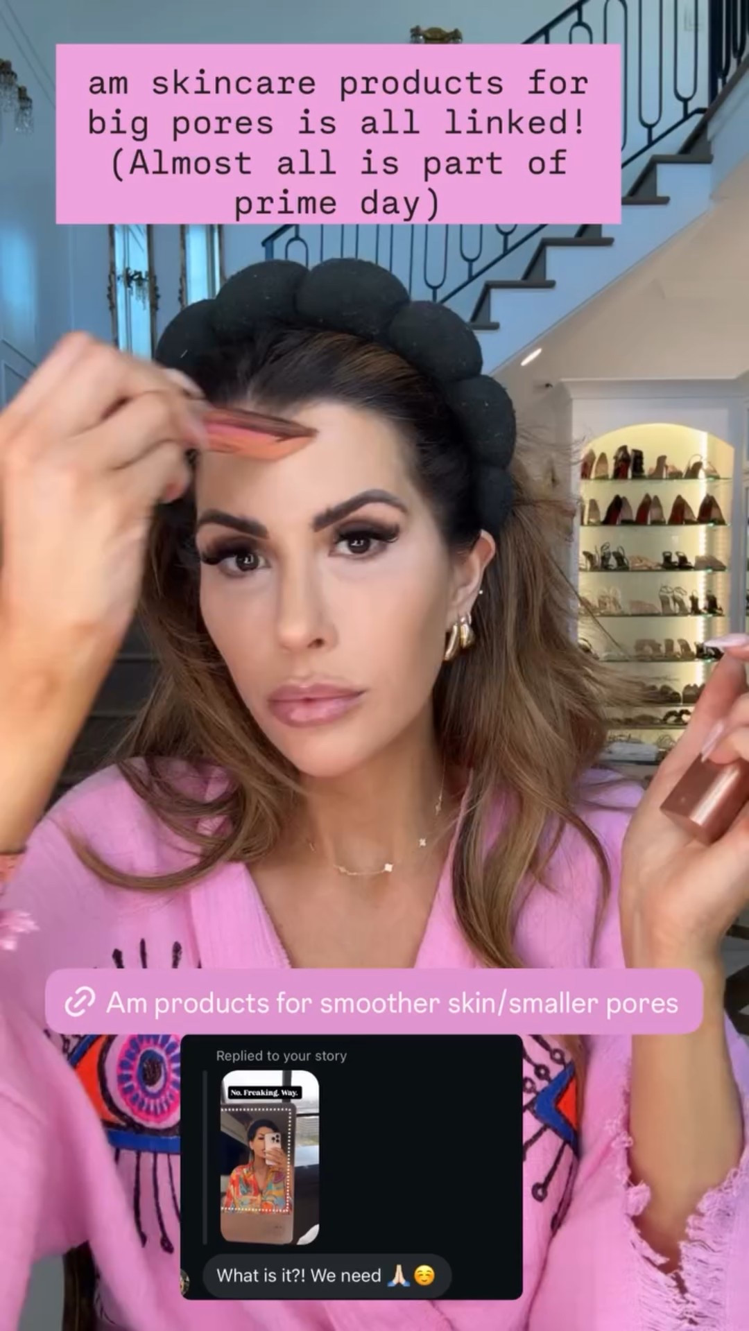 My skincare routine for big pores - almost all products are a part of Prime Day! 💞💄

#LTKBeauty #LTKSaleAlert #LTKFindsUnder100