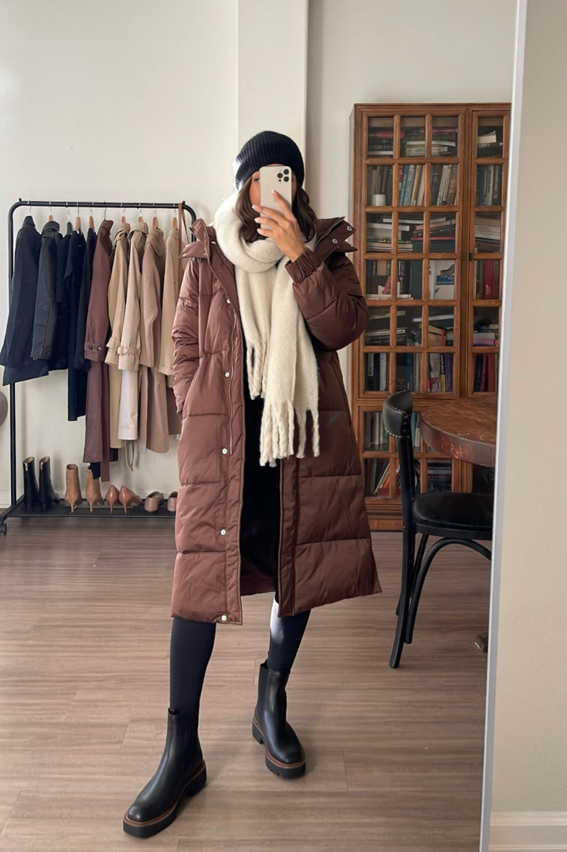 Winter outfit 🥶
Abercrombie is 30% off plus take an additional 15% off with the code cyberAF!
• Puffer coat runs big wearing extra small petite

Waterproof winter boots, beanie, scarf

#LTKSeasonal #LTKCyberweek #LTKstyletip